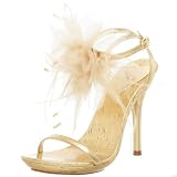 Luichiny Women's Minx Sandal,Gold,7 M