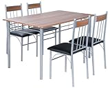 Essgruppe mit 4 Stühlen