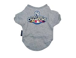 New York Yankees 2009 World Series Dog Shirt Size Medium