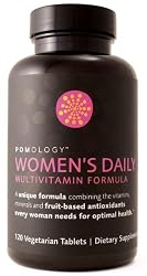 Pomology Women's Daily Multivitamin Tablets, 120-count Bottle