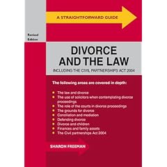 Straightforward Guide to Divorce and the Law, A (Straightforward Publishing)