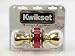 Kwikset 400T3CPALK3 Tylo Keyed Entry Knobset Polished Brass