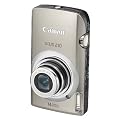 Canon IXUS 210 Digital Camera - Silver (14.1 MP, 5x Optical Zoom) 3.5 Inch PureColor Touch LCD