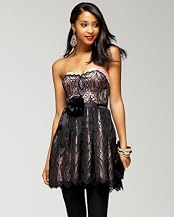 Lace Leaves Party Gown