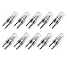 Sterl Lighting G8-120V-20W-10P JCD Type 120-volt G8 Base 20-watt Halogen Bi-Pin Light Bulb, 10-Pack