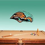 Jacksonville Jaguars Football Wall Decal 25" x 10"