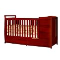 Athena Daphne Convertible Crib in Cherry