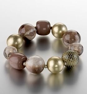Assorted Bead Stretch Bracelet