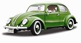 BBurago 18-12029 - Gold Collezione 1:18 Volkswagen Käfer-Beetle 1955 grün