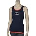 Reebok Denver Broncos Ladies Navy Blue Impact Tank Top