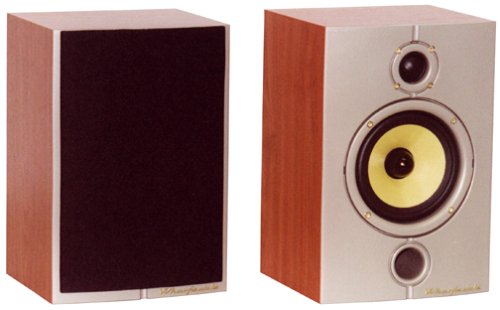 Wharfedale Diamond 8.1 Bookshelf Loudspeakers, Maple with Champagne Front Baffle (Pair)