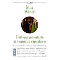 L'Ethique protestante et l'esprit du capitalisme