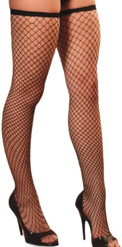 July Womens Fishnet Thigh High