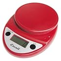 Escali Primo Digital Multifunctional Scale Warm Red