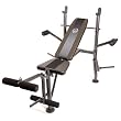 CAP Barbell FM-6230B Standard Bench with Butterfly Attachment