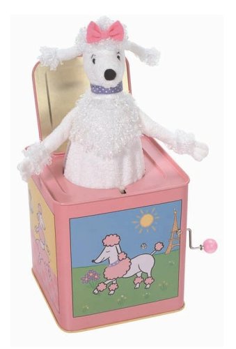 Childrens Toyshop  Toys : Fifi the Poodle Tin Jack In The Box