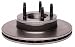 Aimco 5473 Premium Front Disc Brake Rotor and Hub