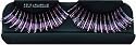 False Eye Lashes Fake Holographic Metallic Purple and Silver Long Fantasy Eyelashes Costume Accessory