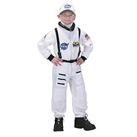 Jr. White Astronaut Suit