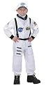 Jr. Astronaut Suit with Embroidered Cap, size 4/6 (white)