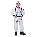 Jr. Astronaut Suit with Embroidered Cap, size 4/6 (white)