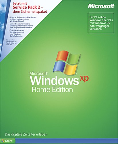 Windows XP Home Edition inkl. Service Pack 2 (PC)