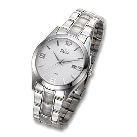 Classic stainless steel gent's watch - 2929