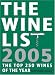 The Wine List