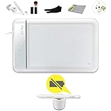 XP-Pen&reg; Star 01 & 02 10'' Digital Graphics Drawing Pen Tablet Battery-free Passive Stylus Signature Boards (Touch Express Keys, White)