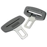 2 x Gray Car Safety Seat Belt Buckle Alarm Stopper Canceller Eliminator For Chevrolet Aveo Avalanche Camaro Cruze HHR Volt Equinox Suburban Tahoe Traverse Avalanche Colorado Silverado Trailblzer 4 Door