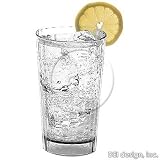 Huntington Plastic Tumbler, 16 oz. 3 Dozen per case, 36/CS