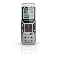 Philips DVT1000/00 2 GB Digital Voice Tracer with 2 Built-In Microphones Voice Recorder