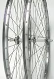 Wheel Master Rear Bicycle Wheel with Coaster Brake, 26 x 1 3/8 36H, Steel, Bolt On, Silver