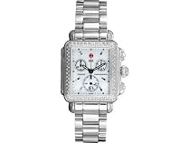 Michele Watches Women's Deco Diamond Steel Watch MWW06A000448