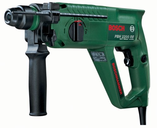 Bosch PBH 2200 RE SDS rotary hammer drill & chiselling machine with case and accessories