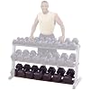 Body Solid GDRT60 Optional 3rd Tier for GDR60 Dumbbell Rack