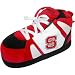 image and picture of ComfyFeet NC State Wolfpack Slippers