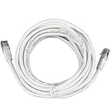 Skque White ethernet cables 15 feet cat 5e