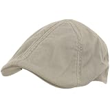 A-flex Summer Cotton 6 Panel Ivy Cabbie Hat Gray L/XL