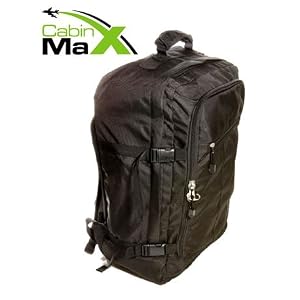 Buy - Cabin Max Backpack Flight Approved Carry On Bag massive 44 litre travel luggage ! by Cabin Max