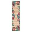 Palm Rug - Verde (2'1"x7'8" Runner)