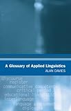 A glossary of applied linguistics
