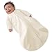 Kiddopotamus Dreamsie Sleeper with Sleeves Microfleece Small, Ivory