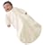 Kiddopotamus Dreamsie Sleeper with Sleeves Microfleece Small, Ivory