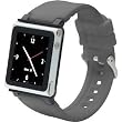 iWatchz CLRCHR22GRY Q Collection Wrist Strap for iPod Nano 6G, Grey iWatchz CLRCHR22GRY Q Collection Wrist Strap for iPod Nano 6G, Grey