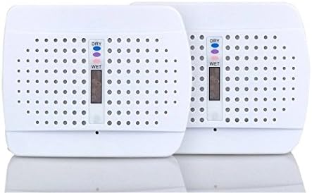 Fortunate Kiss 2 PCS of Renewable Portable Silica-gel Dehumidifier, Mini Wireless Air Dryer, Petite Moisture Absorber