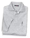 NEW JERZEES - Jersey Knit Sport Shirt with Pocket with SpotShield Birch-L