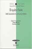 Revue LGDJ  / En quête d'asile : Aide associative et accès au(x) droit(s)