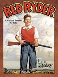 Daisy Red Ryder Carbine BB Gun tin sign #904