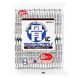 骨にカルシウムウエハース　40枚入（バニラ味）